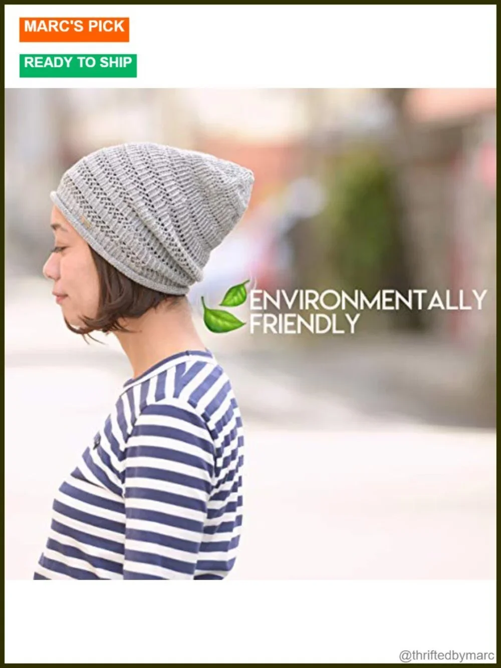 Linen Summer Beanie for Men & Women - Sweat Wicking Knit Hat